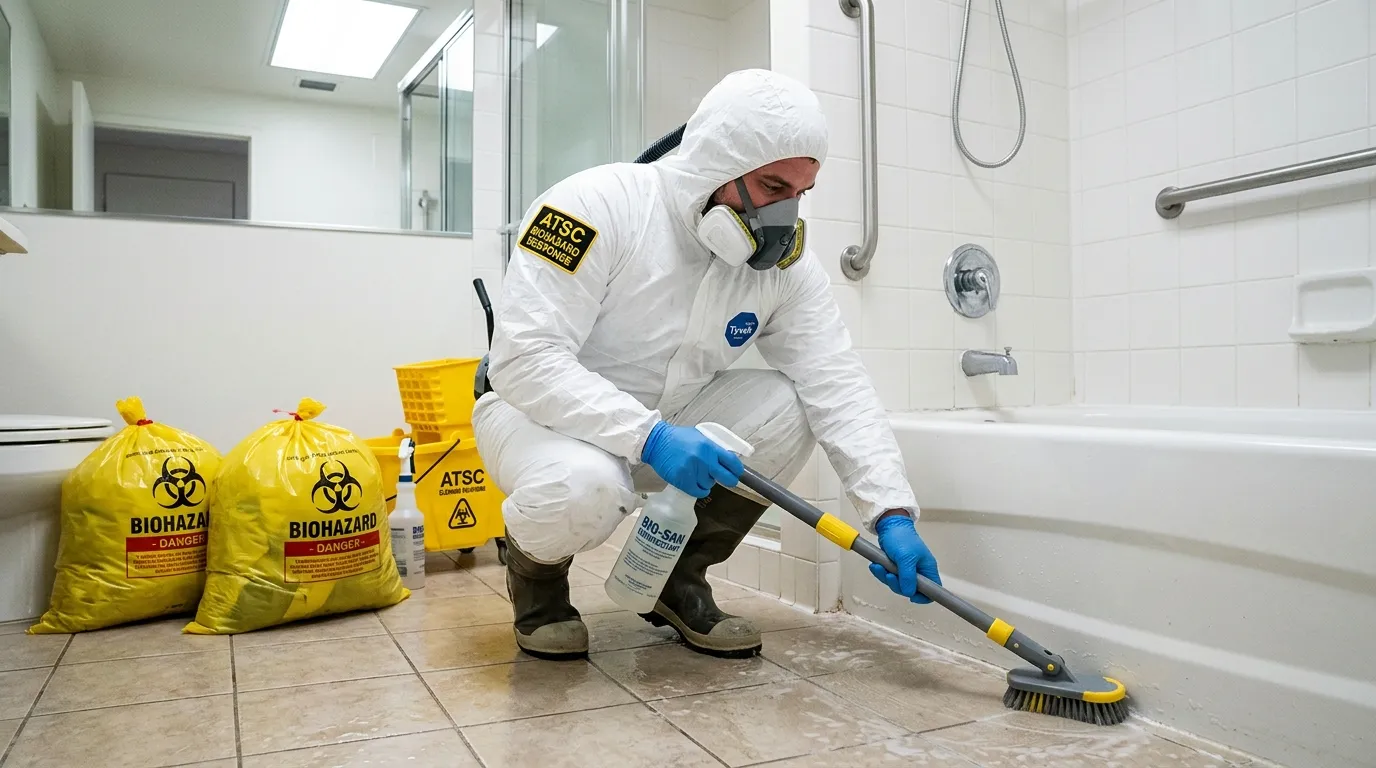 Decontamination equipment deployed for Blood Cleanup in Bethlehem
